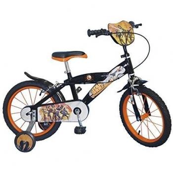 Toims bicicleta para niños, diseño de Spiderman, tamaño 16 pulgadas