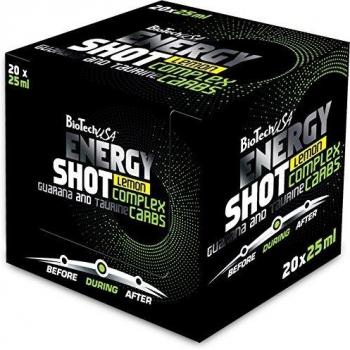 Biotech USA Endurance Energy Shot - 20 Serv. x 25 ml Lemon