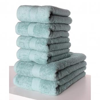 PimpamTex – Juego de Toallas Premium 700 Gramos de Secado Rápido para Baño, 100% Algodón, Pack Toallas de Baño + Toallas de Mano –