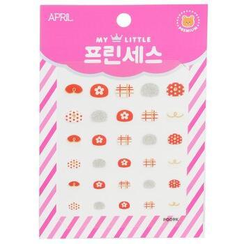 Princess Kids Nail Sticker - April Korea P009K 1pack