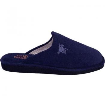 BEREVERE 8803 Zapatillas de casa de hombre azul marino