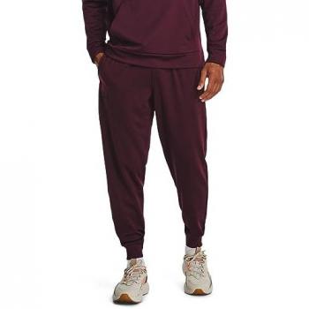 Pantalones Jogger Fleece Under Armour para Hombre Granate Casual Deportivo Multideporte 2024