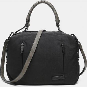 Bolso Bowling Ana - Diseño exclusivo de Abbacino con asa trenzada en negro