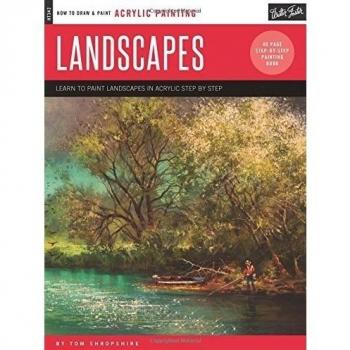 Landscapes: Learn to paint landscapes in acrylic step by step