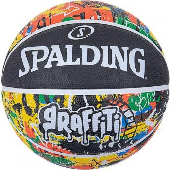 Spalding Balón Baloncesto Rainbow Graffiti
