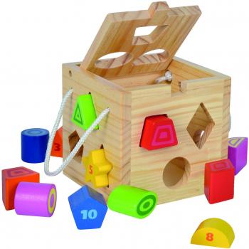 Eichhorn- Cubo encajables, Color Surtido