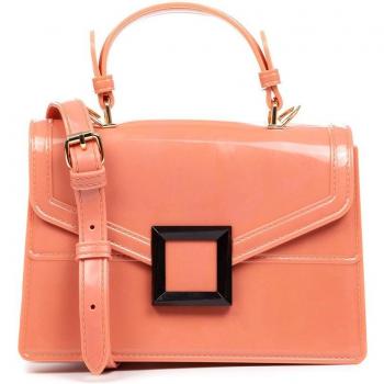 Iria Quintana Zapponeta bolso tote mini, de PVC transparente con degradado