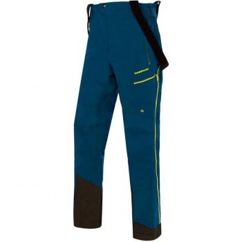 Pantalón largo de hombre Trangoworld Trx2 Shell Pro impermeable azul (L)