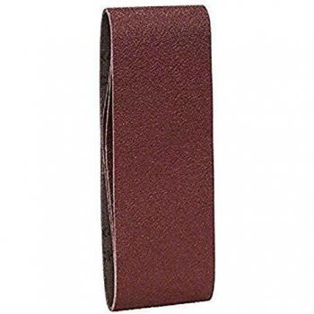 Bosch 2 609 256 199 - Juego de hojas de lija de 3 piezas para lijadora de banda, calidad roja