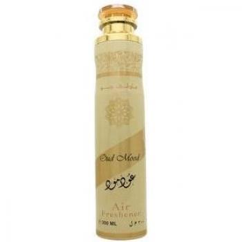 Ambientador Lattafa Oud Mood 300ml - Spray Aromático de Habitación con Fragancia Intensa