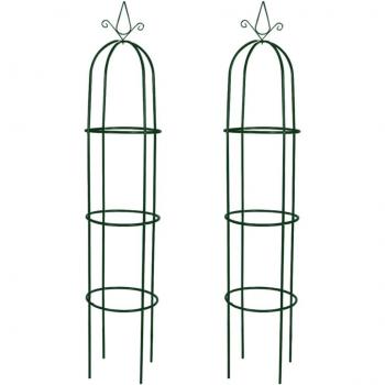 vidaXL Garden Arch Tower 2 pcs
