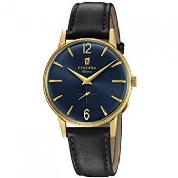 Festina Reloj Analógico para Hombre de Cuarzo con Correa en Cuero F20249/4
