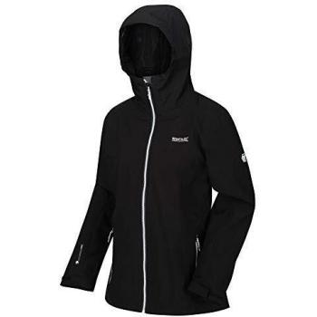 Regatta Wentwood IV - Chaqueta Impermeable y Transpirable con Capucha para Senderismo 3 en 1 con Interior híbrido Aislado 3 en 1, Mujer, Color Black