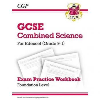 Cuaderno de Práctica de Exámenes Edexcel de Ciencias Combinadas GCSE - Nivel Fundacional (respuestas se venden por separado)