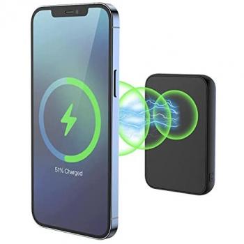 Powerbank Magnético XtremeMac 10000mAh - Compatible con MagSafe, Carga Rápida 20W, USB-C/USB-A, Color Negro