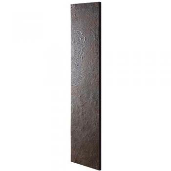 Radiador eléctrico de piedra natural U-tile - color laja - 1200 vatios - 200 x 50 cm vertical