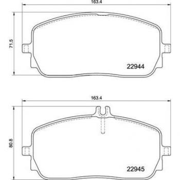 Pastillas de freno BREMBO P 50 152