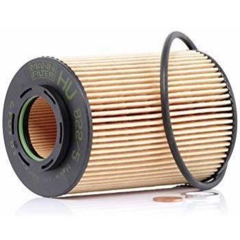 Original MANN-FILTER Filtro de aceite HU 822/5 x – Set de filtro de aceite juego de juntas – Para automóviles