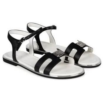 Liu Jo-SALLY 510 - Sandalia con cierre de hebilla mujer, color negro, modelo ZS23LJ12 4A3709, talla 35