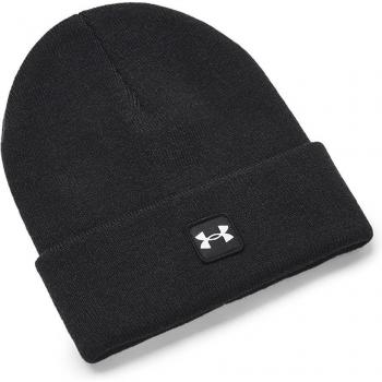 Under Armour Halftime Cuff Beanie, One Size, Black/White