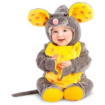 Disfraz Infantil Ratón 3 Piezas Talla 12-24 Meses