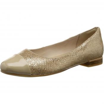 Clarks Festival Gold - Mocasines para mujer, color beige