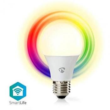 Bombilla LED Smart Wi-Fi color completo y blanco cálido E27