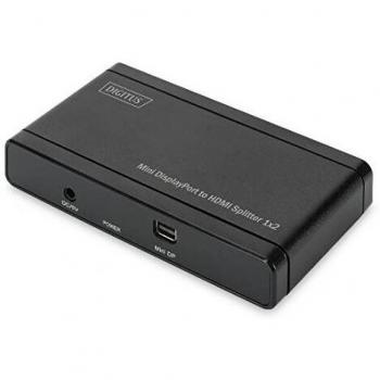 Rozdzielacz/Splitter miniDisplayPort do HDMI 2-portowy, 4096x2160