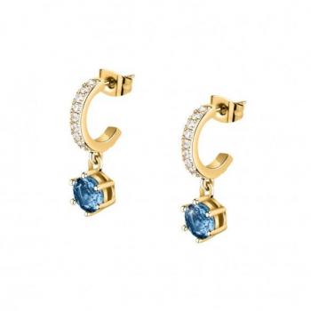 Pendientes Morellato Colori para Mujer de Acero Inoxidable, Latón, con Circonitas y Piedra Preciosa - SAVY07