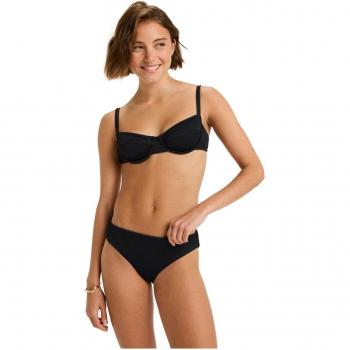 Braga de Bikini Roxy Love The Comber Rib Anthracita XS