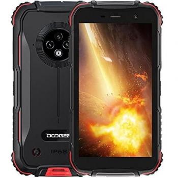 DOOGEE S35 [2021] Movil Resistente Smartphone Telefono Antigolpes Agua y Golpes 4G Libre Android 4350mAh Batería IP68 2GB RAM + 16GB ROM 13MP Triple Cámara 5.0 Corning Gorilla Glass Pantalla GPS
