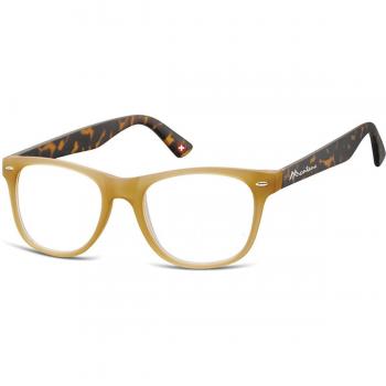 Montana Readers MR67G Men's Eyeglasses Brown Size +1.00 - Blue Light Block Available