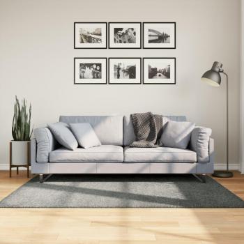 Alfombra Shaggy PAMPLONA Long Sleet Moderna Verde 120x170 cm