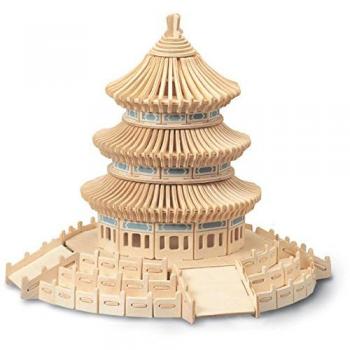 Kit de construcción Templo del Cielo - Madera FSC - Autoensamblaje - Edades 9+