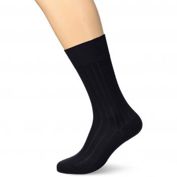 Dim Fil d´ecosse cotes fines x 2 Calcetines cortos, Hombre, Azul, 43/46