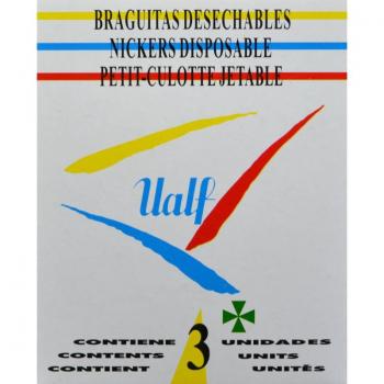 Bragas desechables T-Grande 3uds Ualf