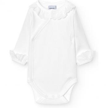 BABIDÚ - Pack de 2 bodys cruzado cuello batista