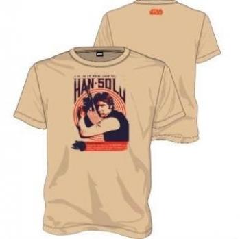 SD toys - T-Shirt Star Wars - Rock Poster Han Solo Homme Taille L - 8435450203336