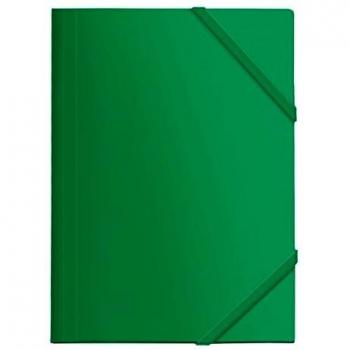 Dohe 90602 - Carpeta Polipropileno, goma plana, color verde