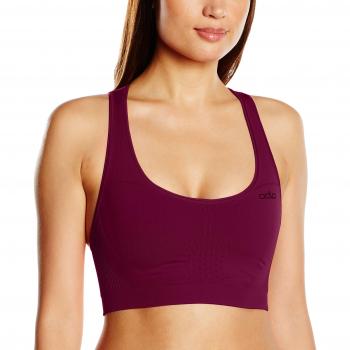 Odlo Sports BH Seamless Medium - Sujetador deportivo para mujer, color morado, talla XS