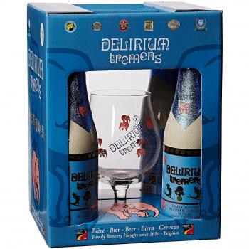 Delirium Tremens Gift Pack with 4 Bottles and 1 Glass