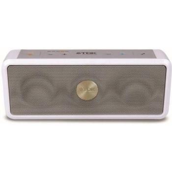 TDK A33 - Altavoz Bluetooth, estéreo, portátil, ACC a prueba de agua y con micrófono, blanco