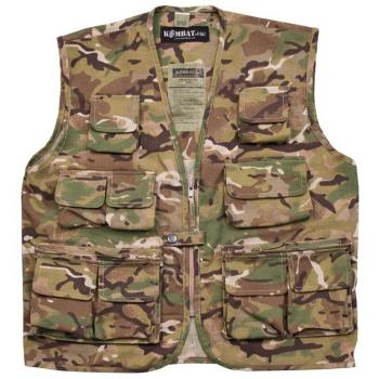 Combate niños ejército estilo chaleco BTP Camo Airsoft caza pesca 7 – 13Yrs Dress Up, 7-8 años