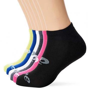 Asics - 6pack - Calcetines de Deporte - Black Assorted