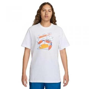 Nike Sportswear FV3747 Short Sleeve T-shirt - White - Size: Extra Large - Male