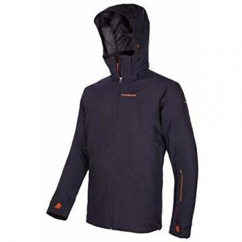Trangoworld Thorens Complet Chaqueta, Hombre, Negro Azulado, XL