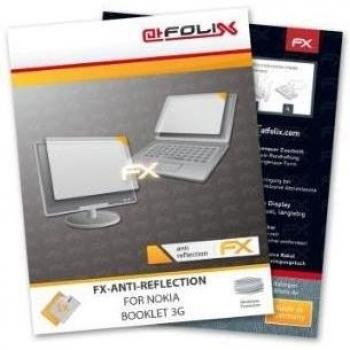 FoliX FX- Láminas protectoras antirreflejos para Nokia Booklet 3G