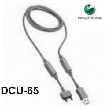 original Sony Ericsson USB-datos cable DCU-65 para Sony Ericsson Aino, C702, D750i, K200i, K220i, K310i / K510i / K550i, K610i, K750i, K800i, P990i, Satio, V630i, W200i, W300i, W550i, W610i W700i, W710i, W800i, W810i, W880i, W900i / W950i, Yari, Zylo