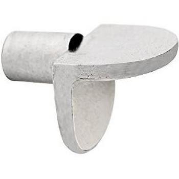 Emuca Lote de 50 portaestantes escuadra perno liso 074 madera D. 5 mm