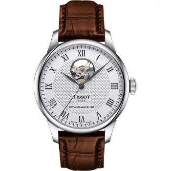 Tissot T-Classic Le Locle Powermatic 80 Open Heart 39mm Men's Watch